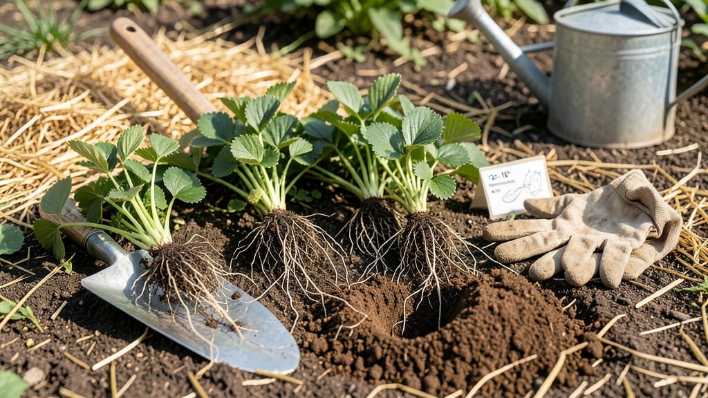 When to Plant Bare Root Strawberries in Zone 8: Soil Temp Triggers for Fast Root Establishment