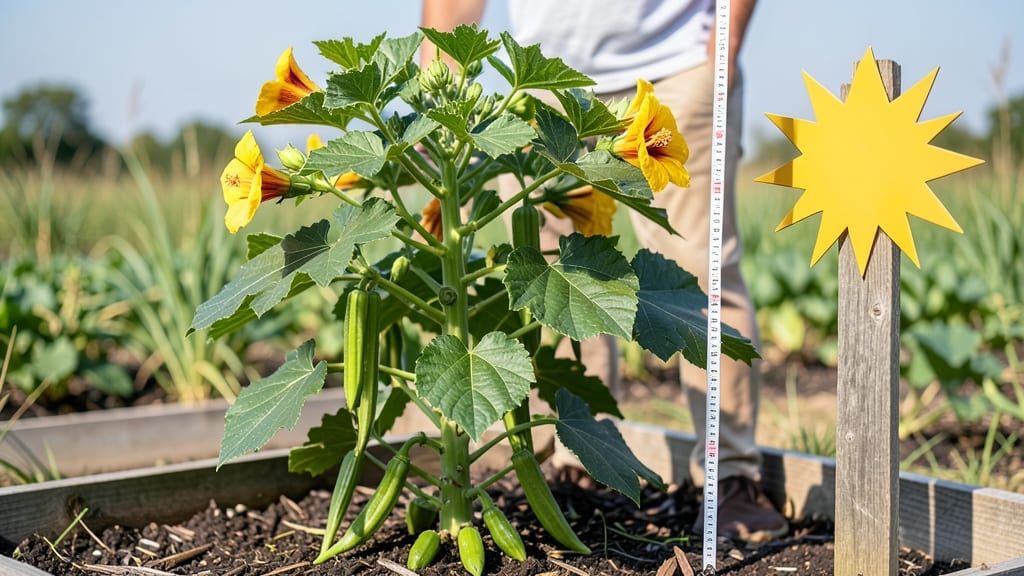 How Tall Do Okra Plants Grow: Height Guide for Harvesting Success