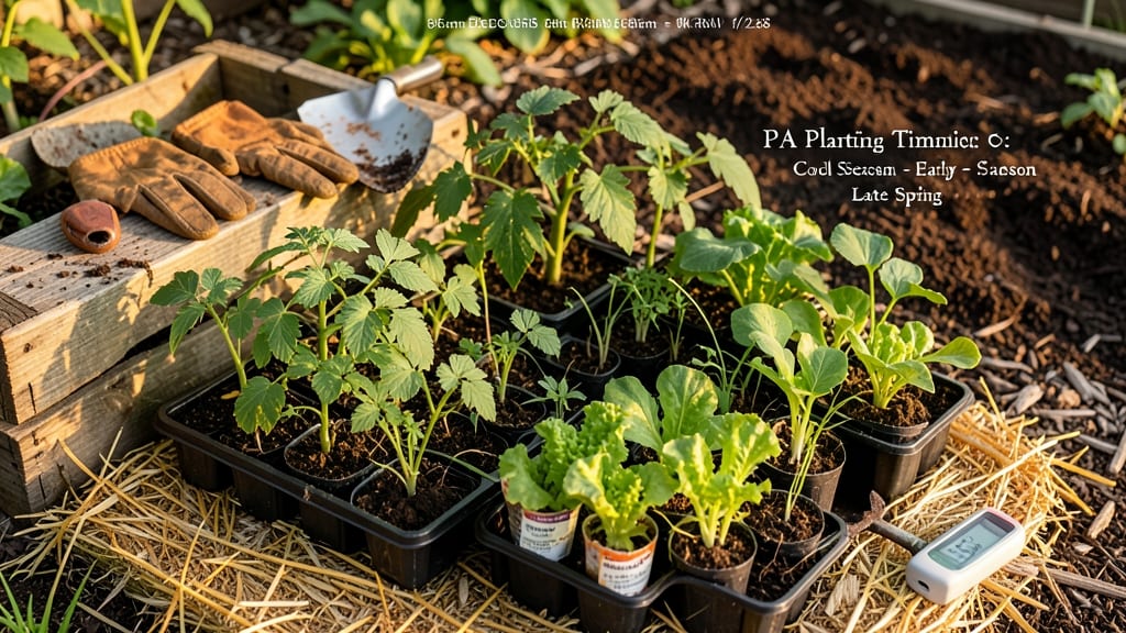 When to Plant a Vegetable Garden in Pennsylvania: Spring vs Fall Start Dates by Hardiness Zone