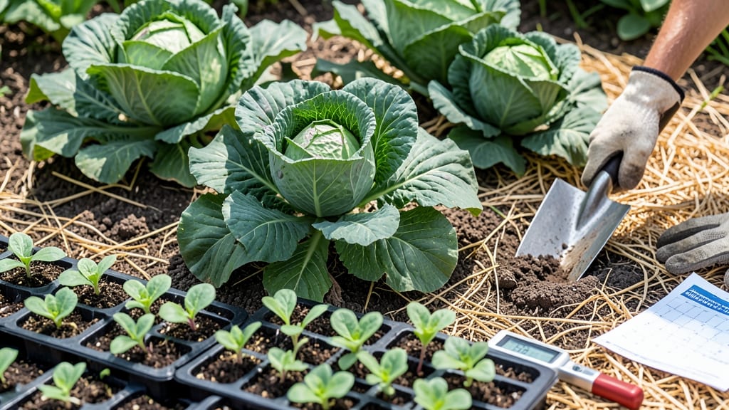 When to Plant Cabbage in Illinois: Frost-Free Deadlines by Zone 5b-6a