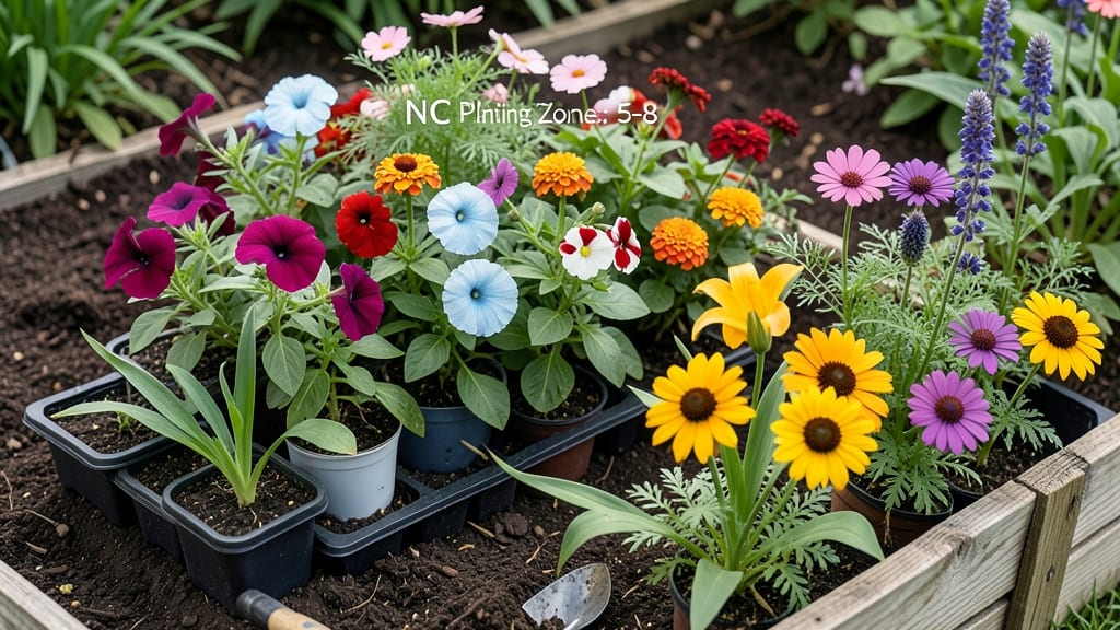 When to Plant Flowers in North Carolina: County-Specific Deadlines for Zero Frost Risk